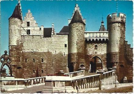 POSTAL L04467: Castillo de Anvers