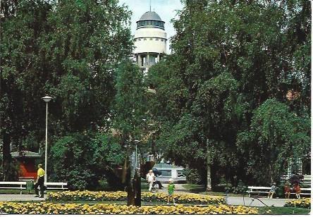 POSTAL L04470: Parque de la Iglesia en Mikkeli, Finlandia