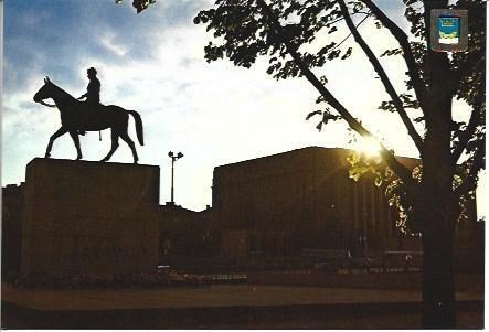 POSTAL L04406: Monumento en Helsinki
