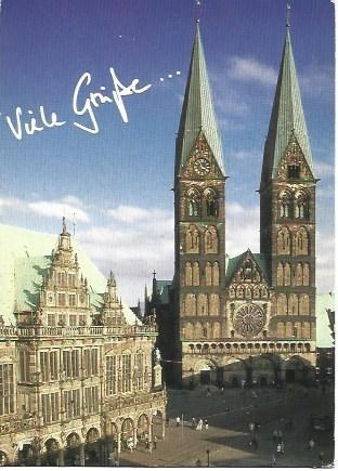 POSTAL L04394: Catedral de Bremen