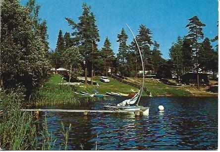 POSTAL L04426: Camping Urpola en Mikkeli, Finlandia