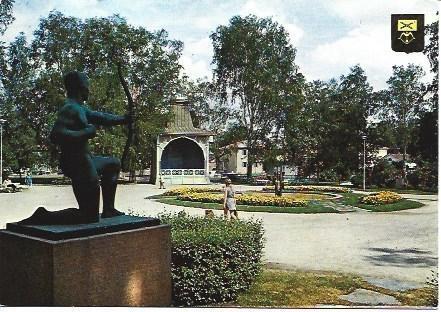 POSTAL L04417: Parque en Mikkeli, Finlandia