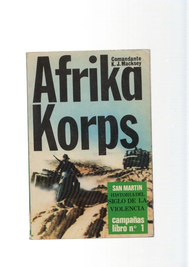 San Martin campañas libro numero 01: Afrika Korps