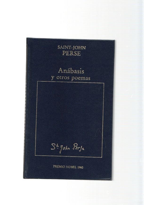 Anabasis y otros poemas