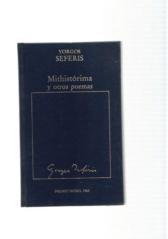 Mithistorima y otros poemas