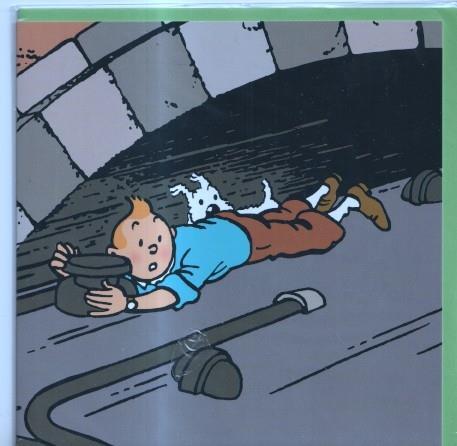 Tintin: Postal TRENES modelo 2