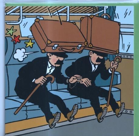 Tintin: Postal TRENES modelo 5