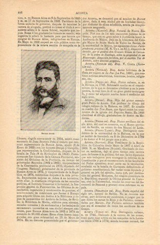 LAMINA V16316: Mariano Acosta