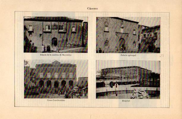 LAMINA V16682: Vistas de Caceres