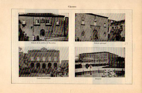 LAMINA V16682: Vistas de Caceres