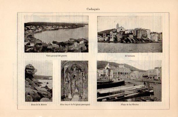 LAMINA V16687: Vistas de Cadaques