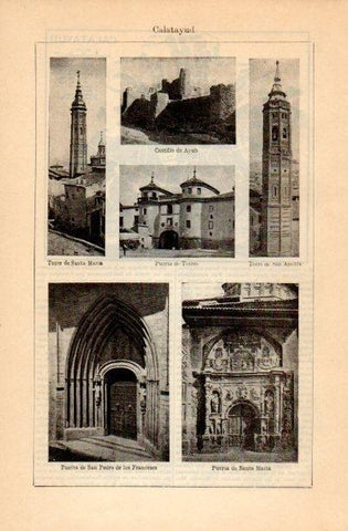 LAMINA V16743: Vistas de Calatayud
