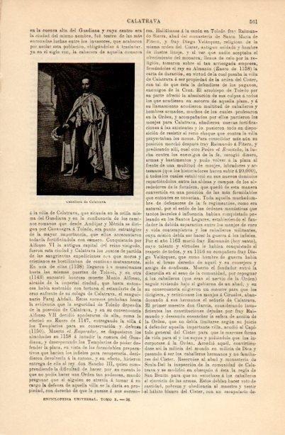 LAMINA V16746: Caballero de Calatrava