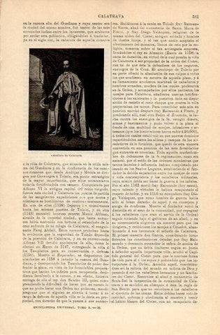 LAMINA V16746: Caballero de Calatrava