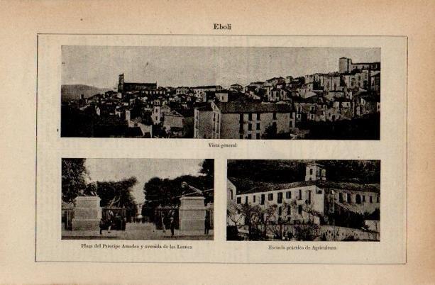 LAMINA V16612: Vistas varias de Eboli