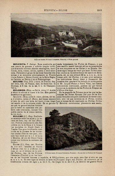 LAMINA V16622: Vista general de Ecluse haute