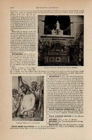 LAMINA V16617: Capilla del eccehomo, iglesia de San Esteban en Jerusalen