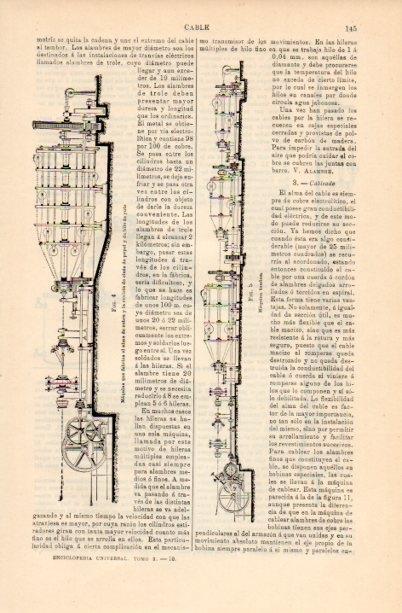 LAMINA V16656: Maquina tandem para cobre