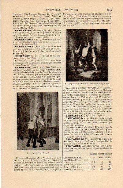 LAMINA V16827: Los campaneros por Descamps y Brispot