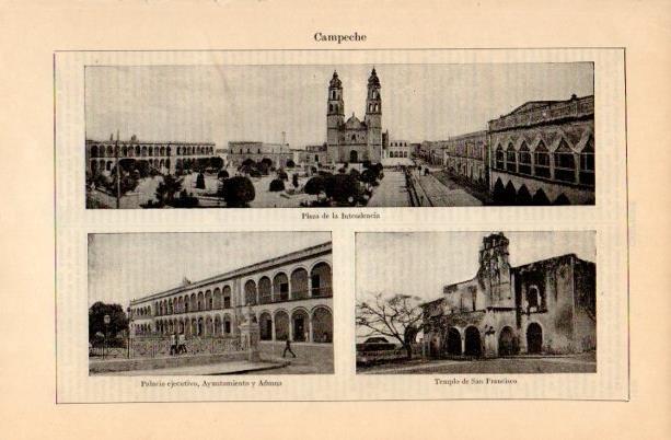 LAMINA V16828: Vistas de Campeche