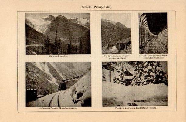 LAMINA V16835: Paisajes del Canada