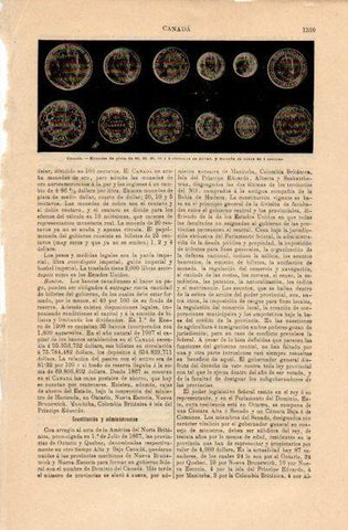 LAMINA V16837: Monedas de Canada