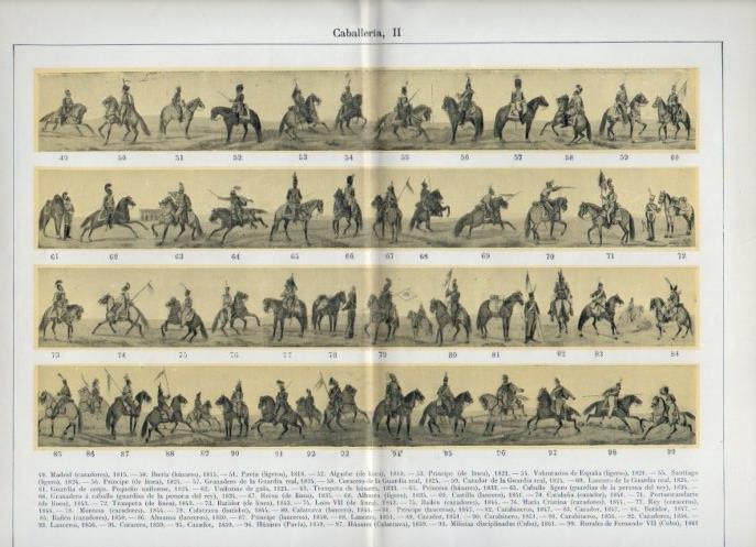 LAMINA V16884: Caballeria II