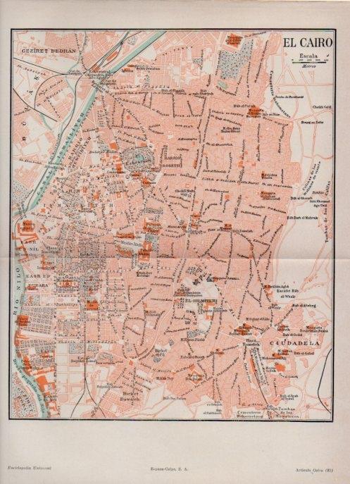 LAMINA V16888: Plano de El Cairo
