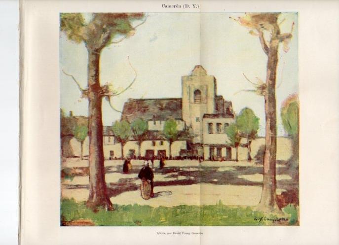 LAMINA V16864: Iglesia por Davil Young Cameron