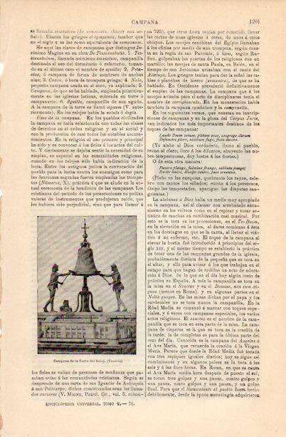 LAMINA V16821: Campana de la Torre del Reloj de Venecia