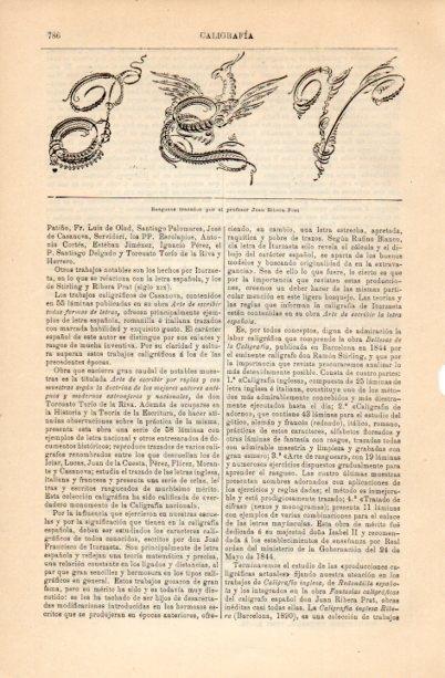 LAMINA V16770: Rasgueos trazados por el profesor Juan Ribera Prat