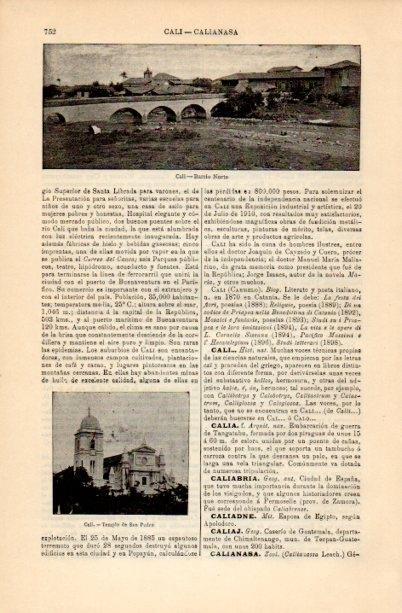 LAMINA V16768: Templo de San Pedro y Barrio Norte en Cali. Colombia
