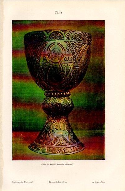 LAMINA V16777: Caliz de Tasilo. Kremlim Moscu