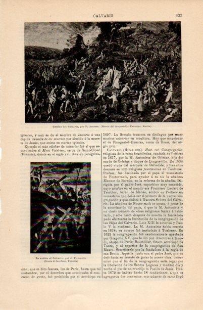 LAMINA V16778: La subida al Calvario por el Tintoretto