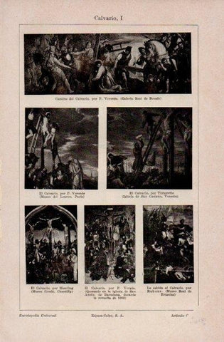 LAMINA V16779: Calvario