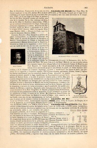 LAMINA V16780: Iglesia de la Calzada de Bejar, Salamanca