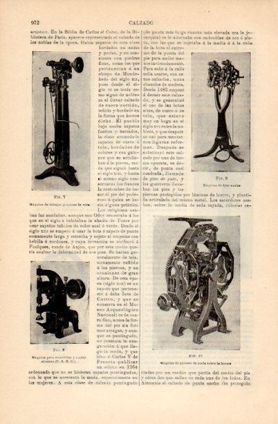 LAMINA V16783: Maquinas para el calzado