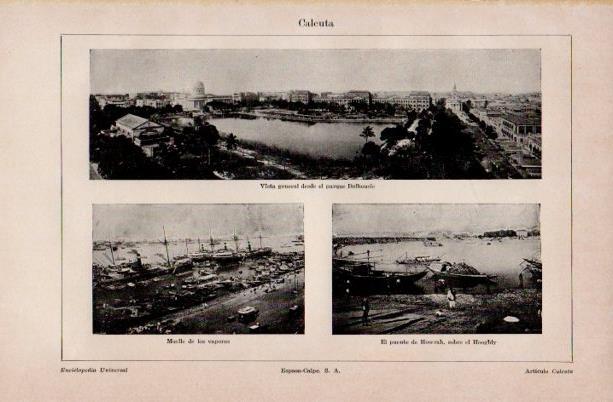 LAMINA V16752: Vista general de Calcuta