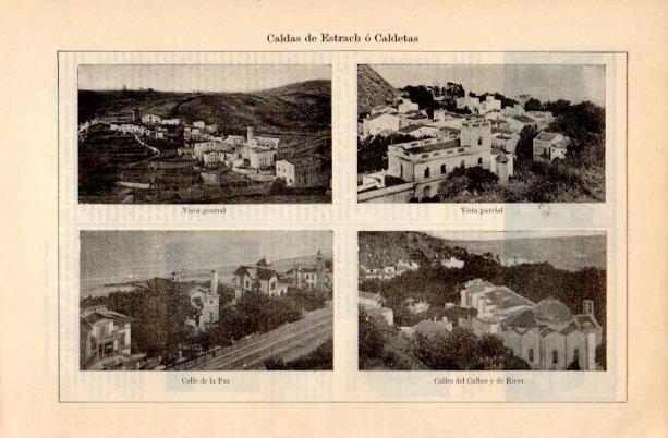 LAMINA V16755: Vistas de Caldas de Estrach o Caldetas
