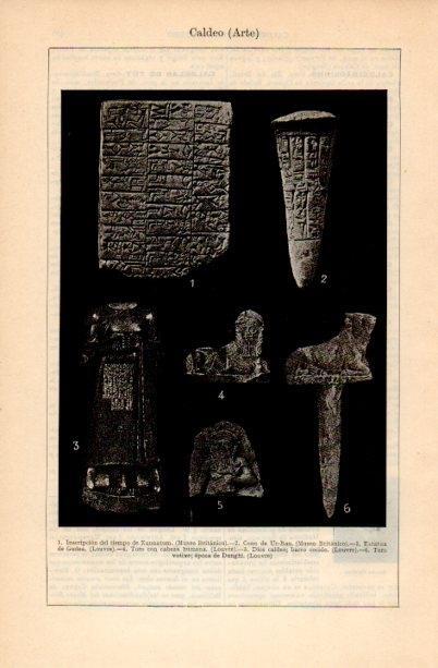 LAMINA V16759: Arte Caldeo