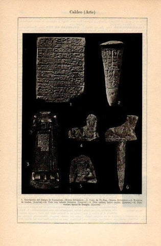 LAMINA V16759: Arte Caldeo