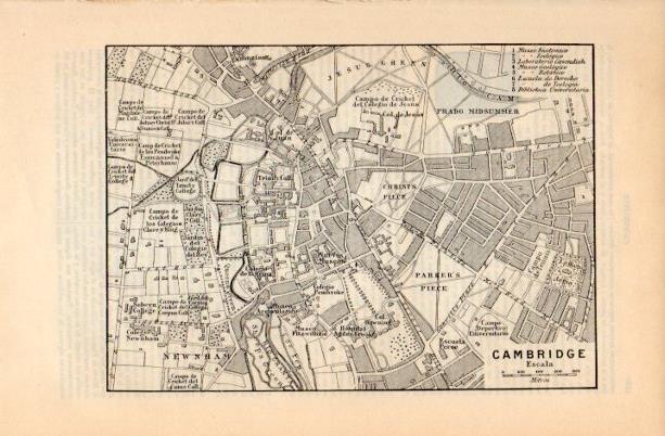 LAMINA V16807: Plano de Cambridge