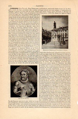 LAMINA V16814: Luis Vaz de Camoens