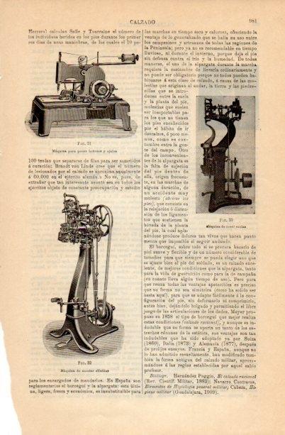LAMINA V16788: Maquina para poner botones y ojales
