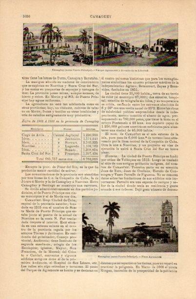 LAMINA V16799: Vistas de Camaguey, Cuba