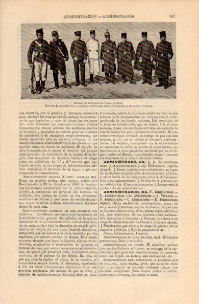 LAMINA V16390: Soldados de Administracion militar de España