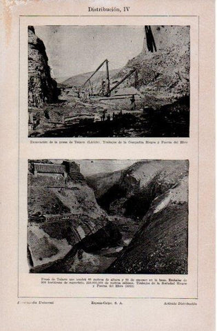 LAMINA V16423: Presa de Talarn, Lleida