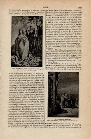LAMINA V16443: La Dolorosa por Jaime Tissot