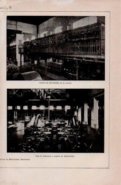 LAMINA V16424: Instalaciones de la Compañía Barcelonesa de Electricidad, Barcelona