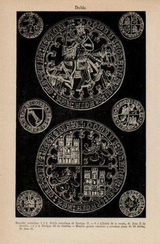 LAMINA V16429: Dobla monedas pequeñas
